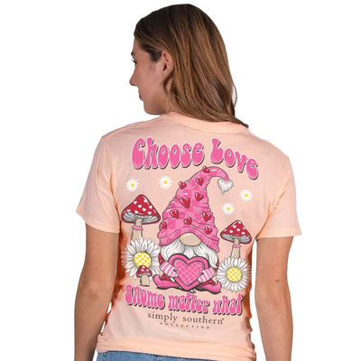 Simply Southern Choose Love Gnome T-Shirt