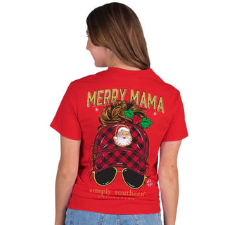 Simply Southern Merry Mama Short Sleeve