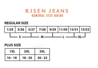 Risen HR Raw Hem Straight Leg Jeans