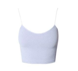 Waffle Crop Cami