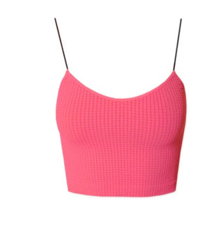 Waffle Crop Cami