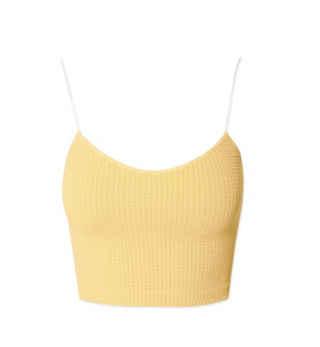 Waffle Crop Cami