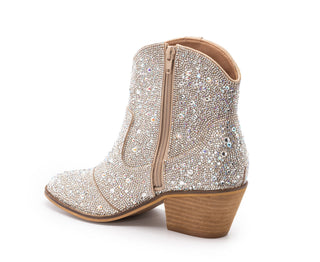 Shine Bright Rhinestones Bootie