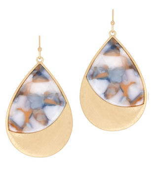 Sneak Away Teardrop Earrings