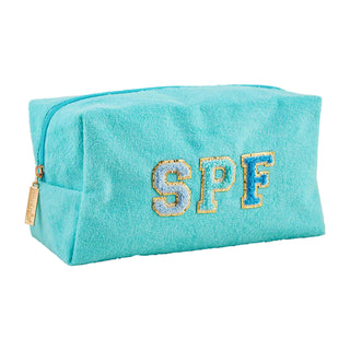 Terrycloth Zipper Pouch