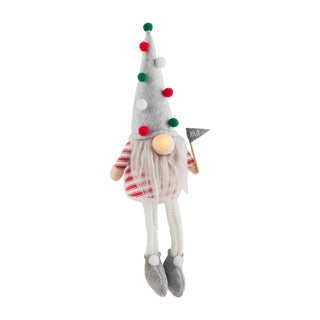 Holiday Dangle Leg Light Up Gnome