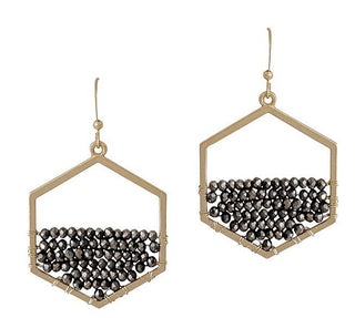 Act On It Beaded Earrings - Bray and Em Boutique