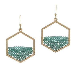 Act On It Beaded Earrings - Bray and Em Boutique