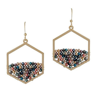 Act On It Beaded Earrings - Bray and Em Boutique