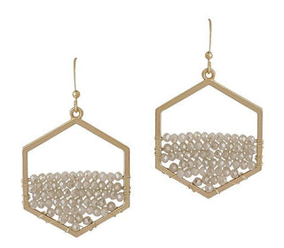 Act On It Beaded Earrings - Bray and Em Boutique