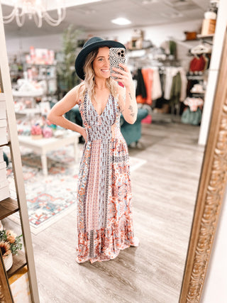 Annual Garden Party Maxi Dress - Bray and Em Boutique