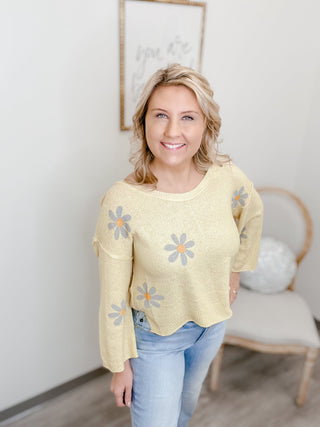 Array Of Flowers Sweater - Bray and Em Boutique
