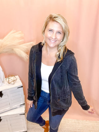 At The Start Cargo Jacket - Bray and Em Boutique