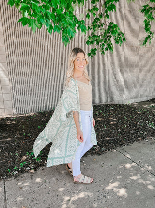 Aztec Dreams Kimono - Bray and Em Boutique