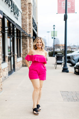 Meet Over Coffee Romper