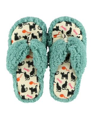 Fuzzy Spa Slippers