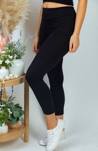 Back At It Again Solid Leggings - Bray and Em Boutique
