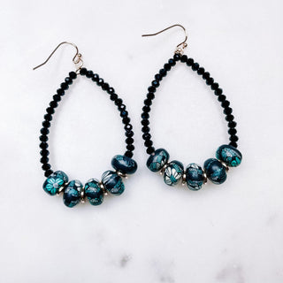 Ball/Bead Teardrop Earrings - Bray and Em Boutique