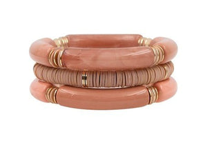 Bamboo Stretch Bracelet (Set of 3) - Bray and Em Boutique