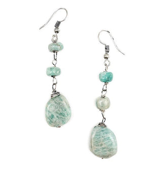 Banjara Semi - Precious Stone Earrings - Bray and Em Boutique