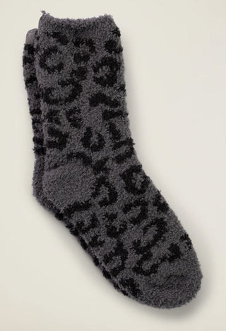 Barefoot Dreams Cheetah Socks - Bray and Em Boutique