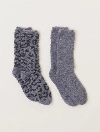 Barefoot Dreams CozyChic Barefoot in the Wild™ 2 Pair Sock Set - Bray and Em Boutique