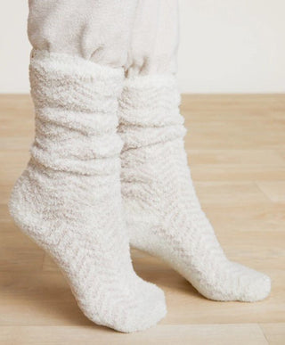 Barefoot Dreams Herringbone Slipper Socks - Bray and Em Boutique