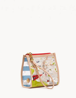Bay Dreams Clear Beach Wristlet - Bray and Em Boutique