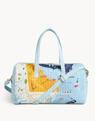 Bay Dreams Quilted Duffle - Bray and Em Boutique