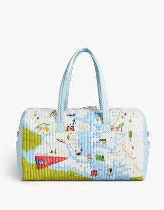 Bay Dreams Quilted Duffle - Bray and Em Boutique