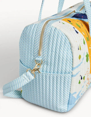 Bay Dreams Quilted Duffle - Bray and Em Boutique