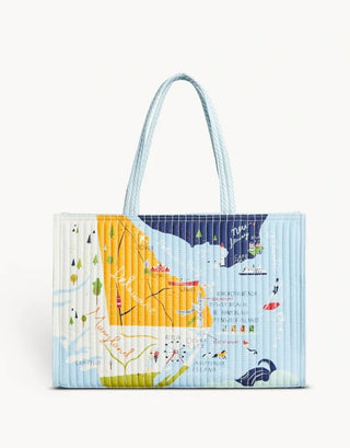 Bay Dreams Quilted Market Tote - Bray and Em Boutique