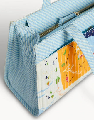 Bay Dreams Quilted Zip Tote - Bray and Em Boutique