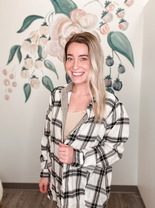 Be My Guest Flannel - Bray and Em Boutique