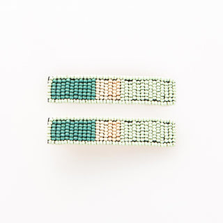 Seed Bead Hair Clips