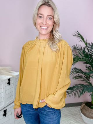 Beat Goes Golden Top - Bray and Em Boutique