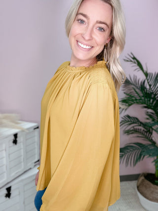 Beat Goes Golden Top - Bray and Em Boutique