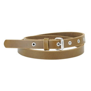 Skinny Grommet Belt