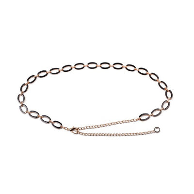 Oval Chain Ring Belt