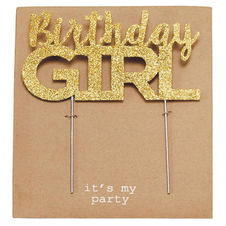 Birthday Girl Cake Topper - Bray and Em Boutique