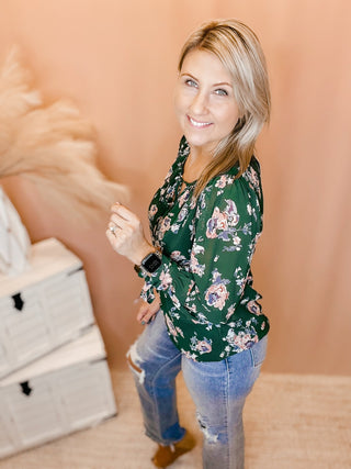 Boldest Bloom Blouse - Bray and Em Boutique