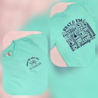 Bray & Em Collage Tee - Bray and Em Boutique
