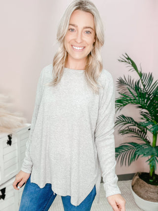 Breathe Freely Ribbed Top - Bray and Em Boutique
