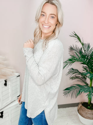 Breathe Freely Ribbed Top - Bray and Em Boutique
