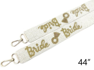 Bride Seed Bead Purse Strap - Bray and Em Boutique
