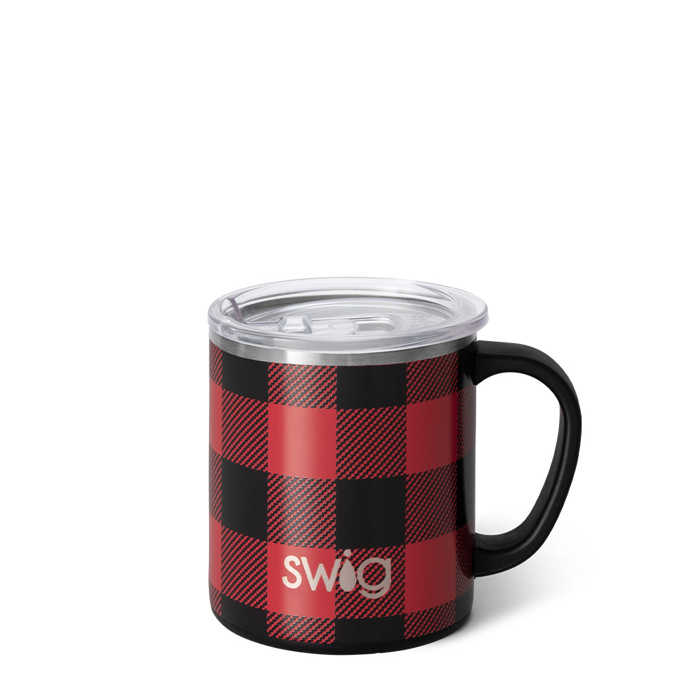 SWIG Buffalo Plaid Camper Mug (12oz)