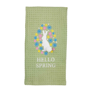 Spring Waffle Towel