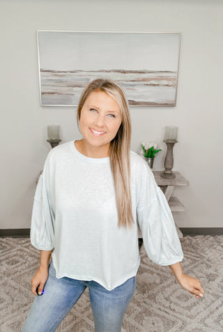 Burst Bubble Top - Bray and Em Boutique