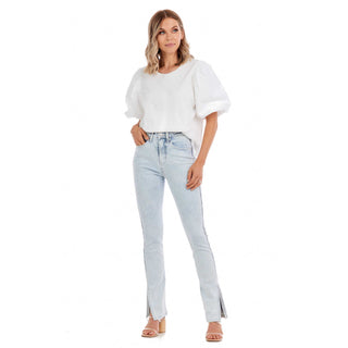 The Yorker Side-Slit Jeans