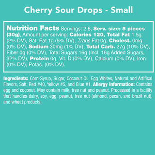 Candy Club Cherry Sour Drops - Bray and Em Boutique
